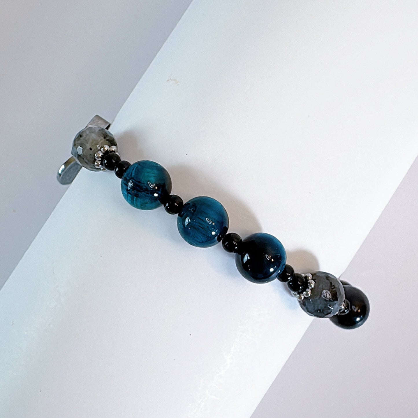 8mm Shungite One Decade Rosary Bracelet