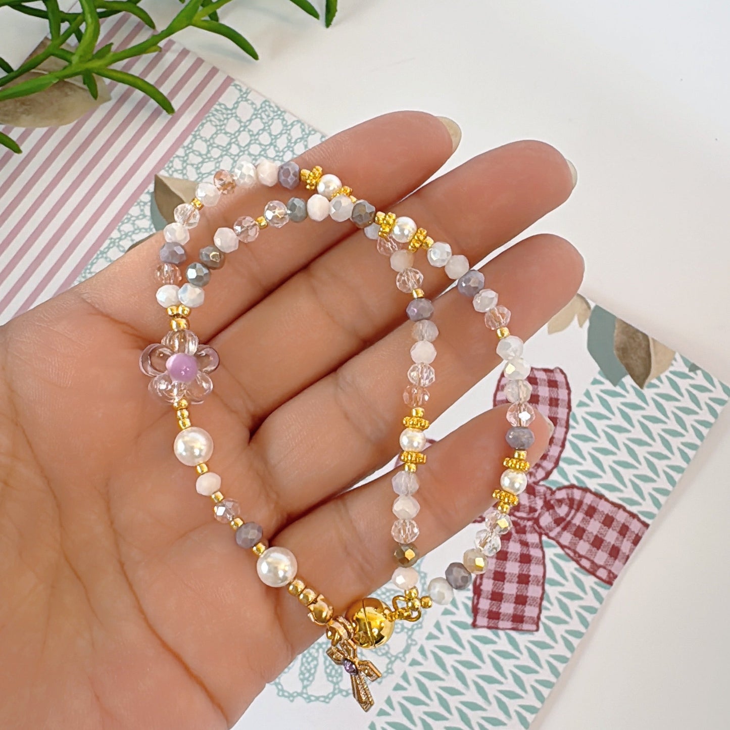 Violet Blessing Kid's Rosary