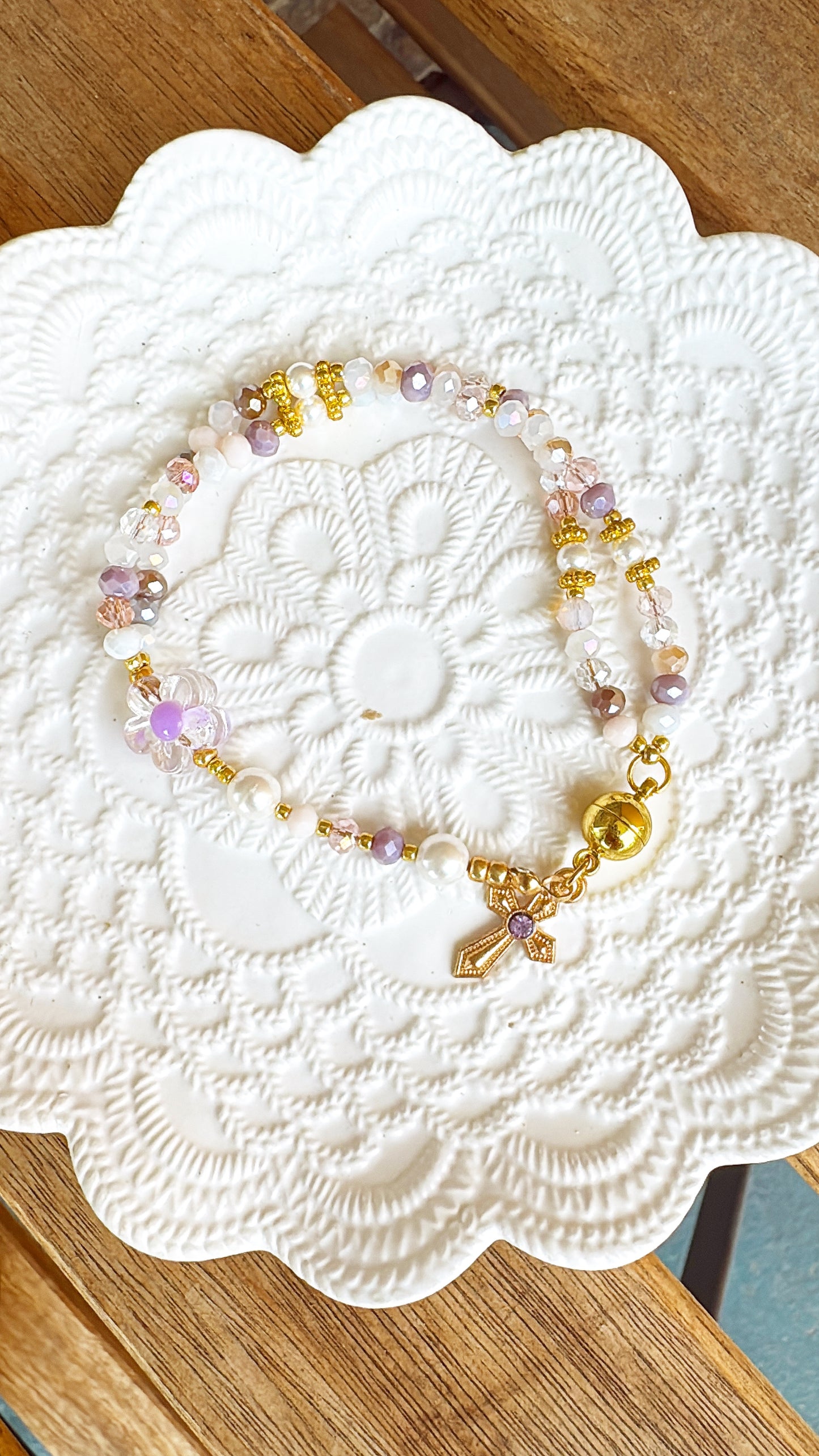 Violet Blessing Kid's Rosary