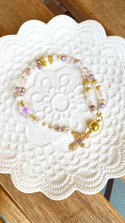 Violet Blessing Kid's Rosary