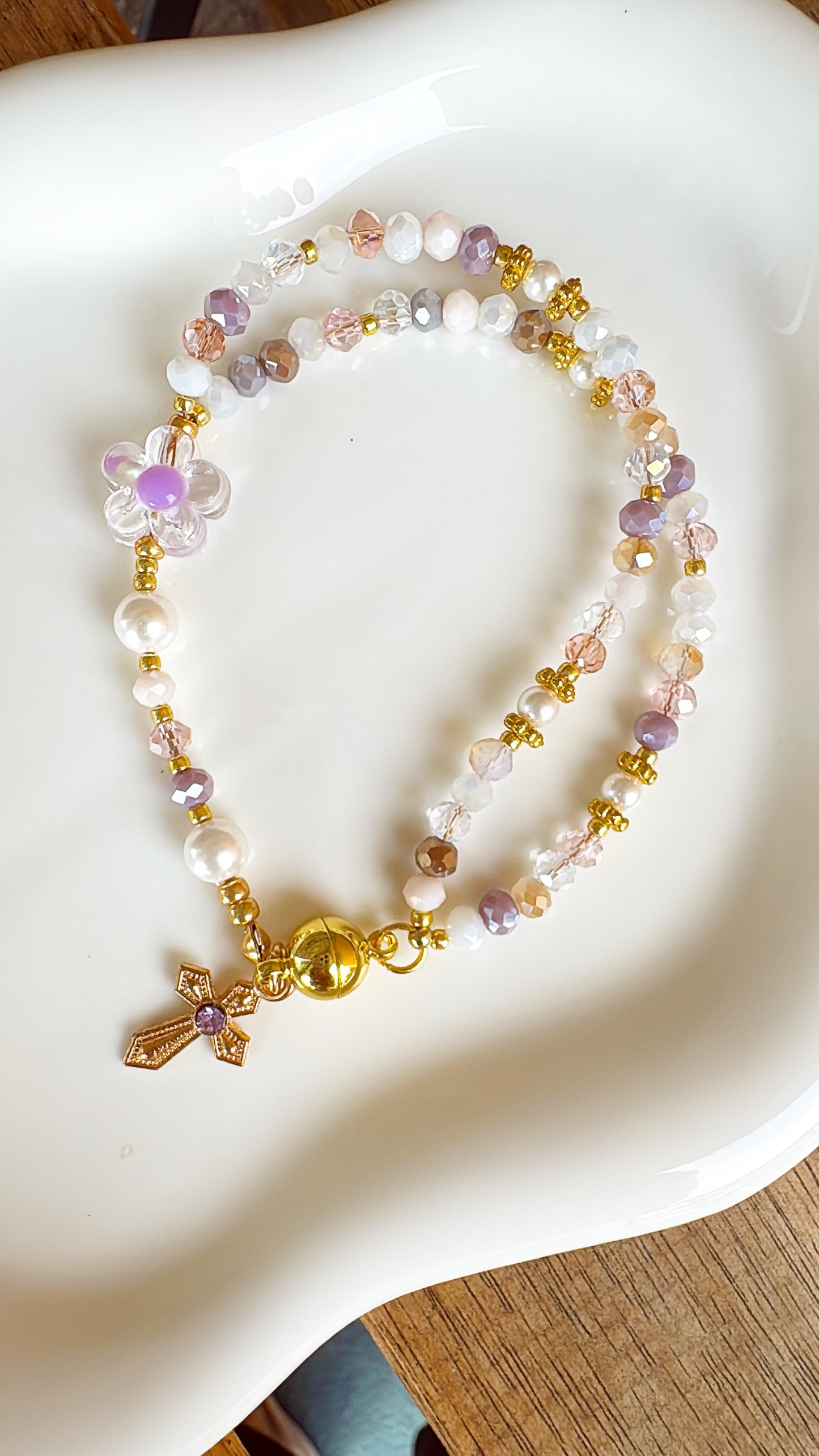 Violet Blessing Kid's Rosary