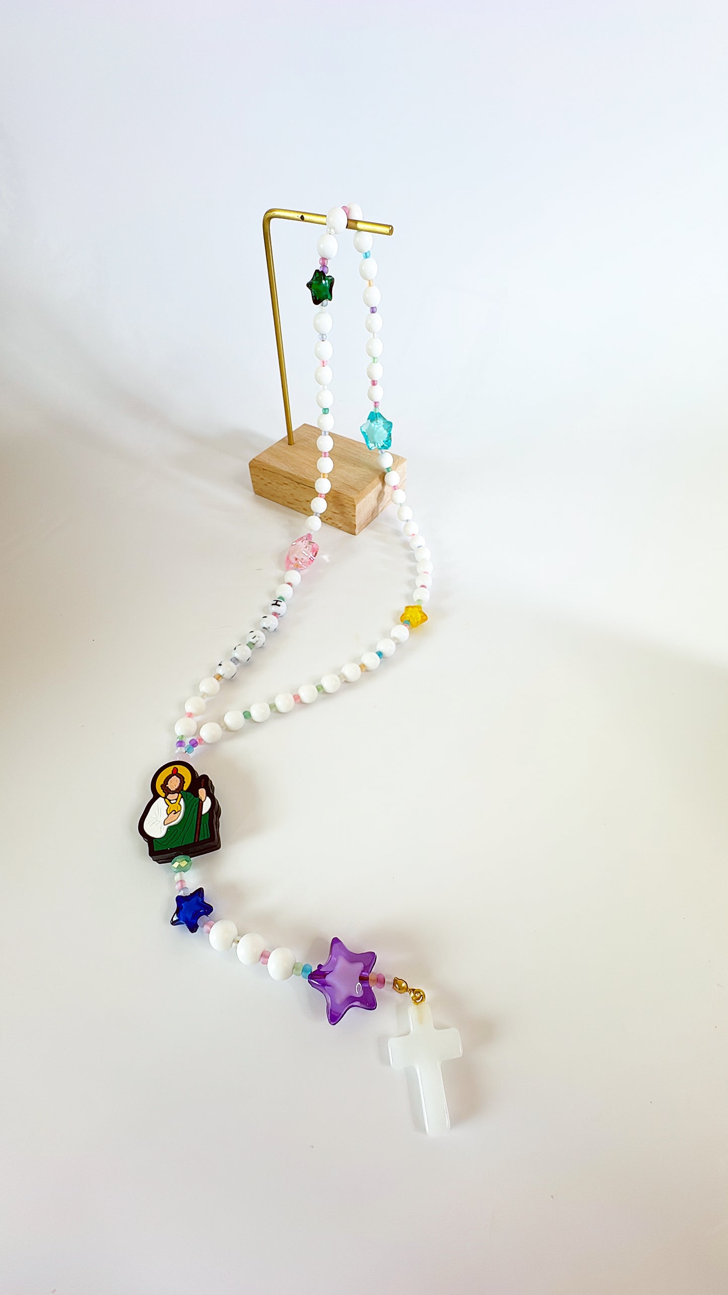 Starry Starry Kids Rosary  | Custom Name Rosary Gift for Children (up to 10 characters)