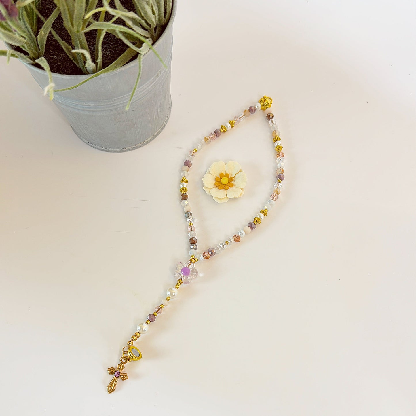 Violet Blessing Kid's Rosary
