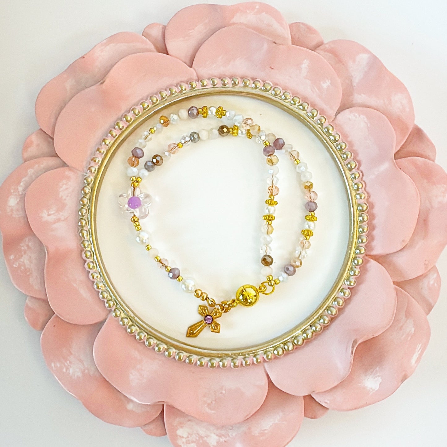 Violet Blessing Kid's Rosary