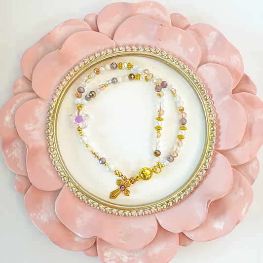Violet Blessing Kid's Rosary