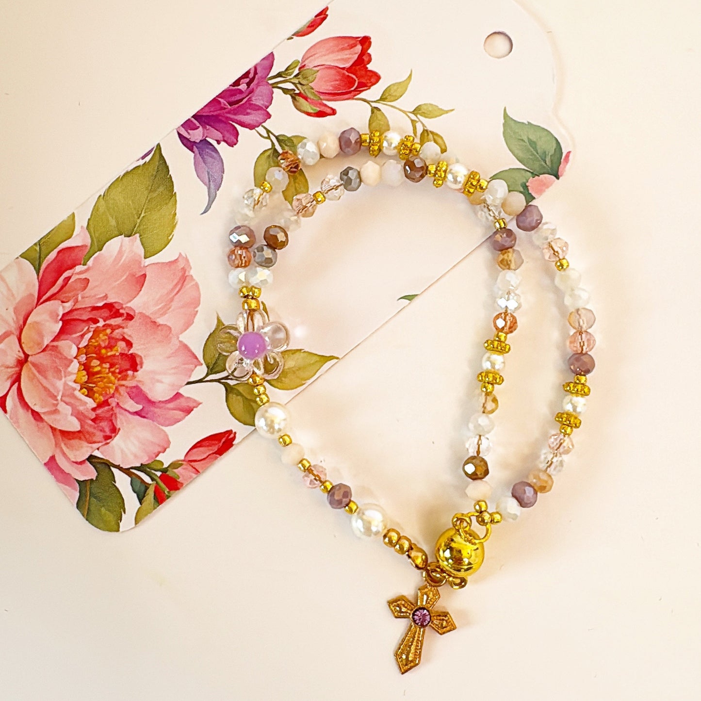 Violet Blessing Kid's Rosary