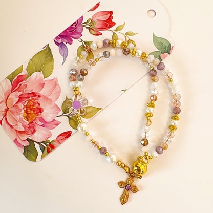 Violet Blessing Kid's Rosary